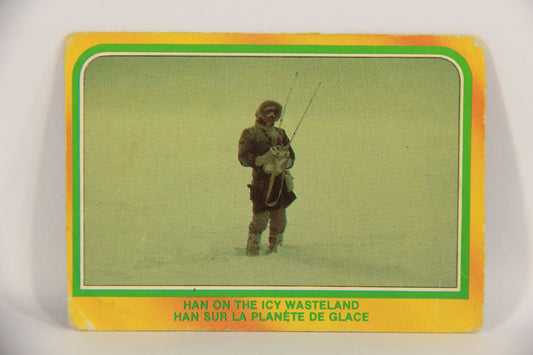 Star Wars Empire Strikes Back 1980 Card #310 Han On The Icy Wasteland OPC L020448