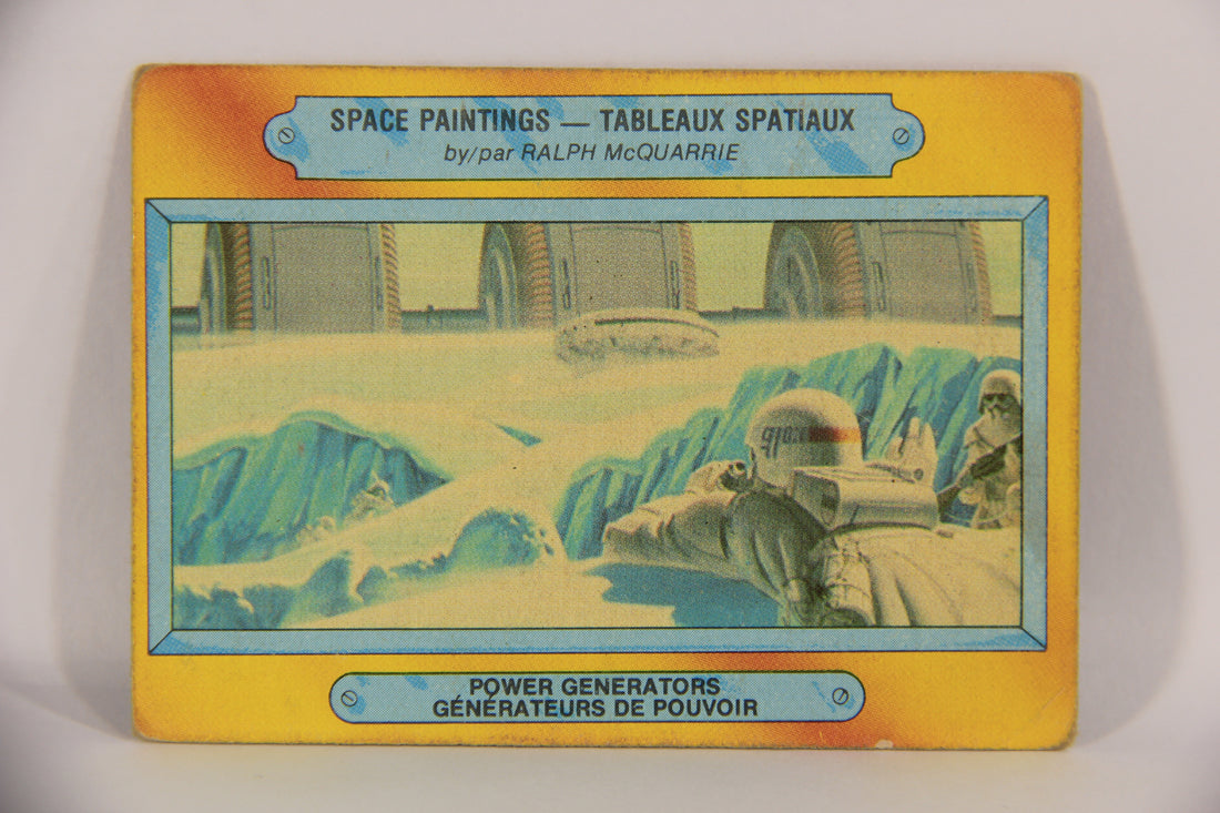 Star Wars Empire Strikes Back 1980 Card #336 Power Generators FR-ENG OPC L020472