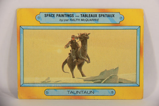 Star Wars Empire Strikes Back Trading Card #341 Tauntaun FR-ENG O-Pee-Chee L020476