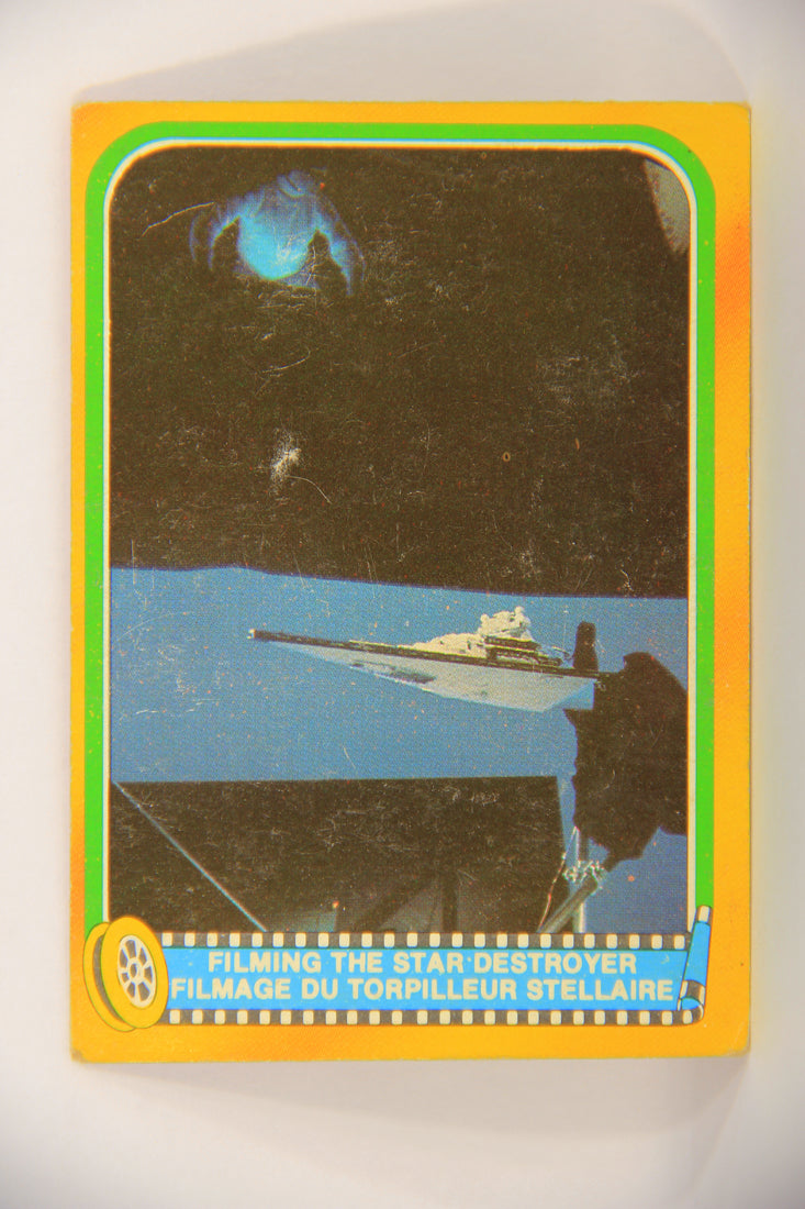 Star Wars Empire Strikes Back Card #348 Filming The Star Destroyer FR-ENG OPC L020483