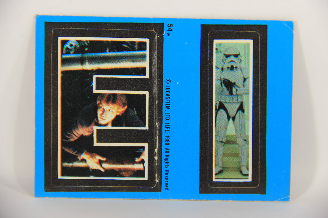 Star Wars Empire Strikes Back Trading Card Sticker #54 E I Han Solo FR-ENG OPC L020489