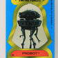 Star Wars Empire Strikes Back Trading Card Sticker #58 Probot FR-ENG OPC L020490