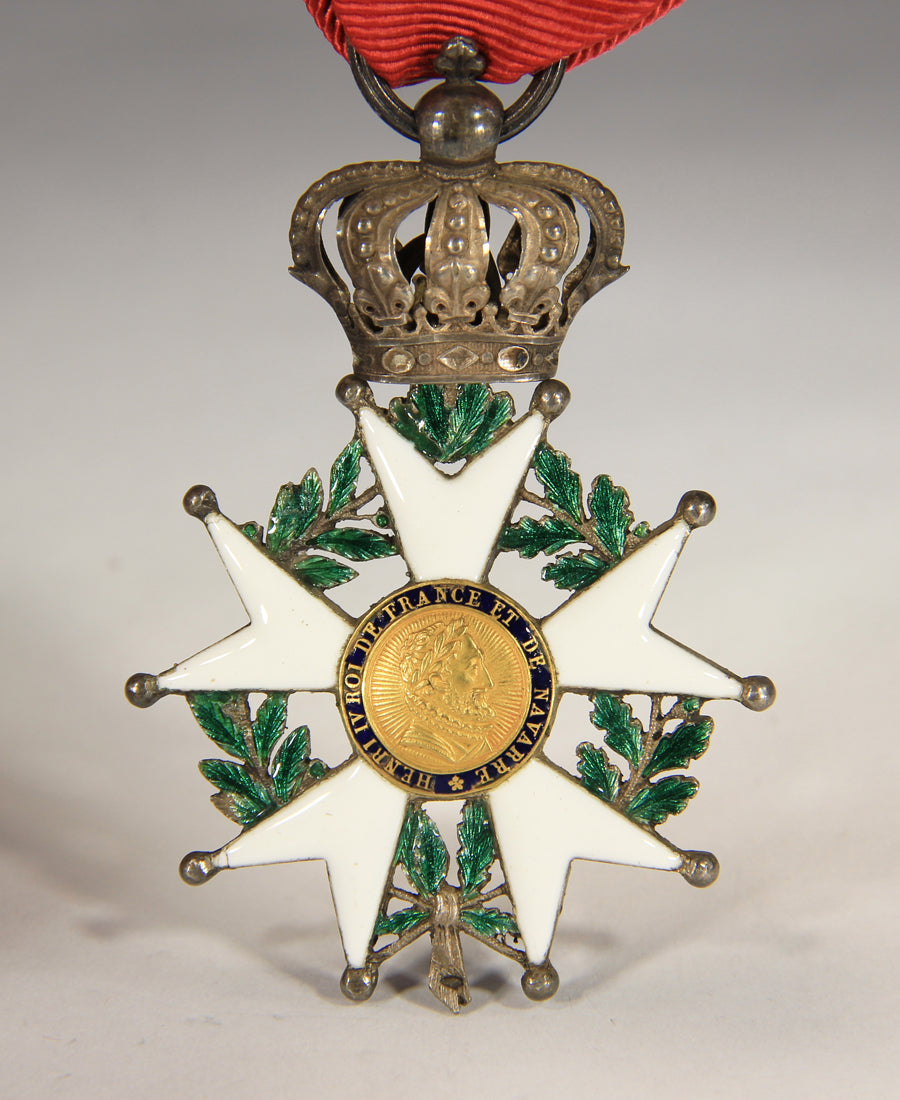 France 1816 Ordre De La Légion D'Honneur Chevalier Seconde Restauration Silver Gold L020492