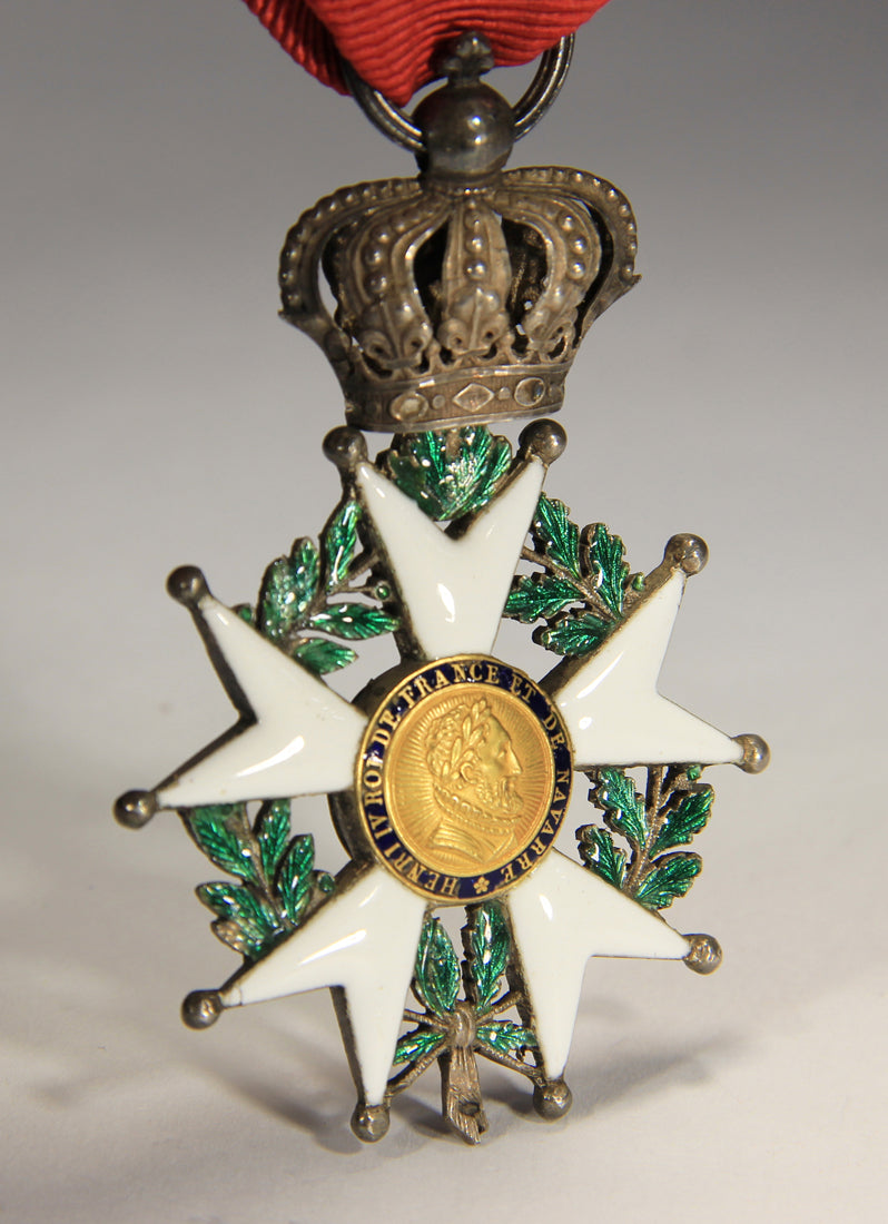 France 1816 Ordre De La Légion D'Honneur Chevalier Seconde Restauration Silver Gold L020492