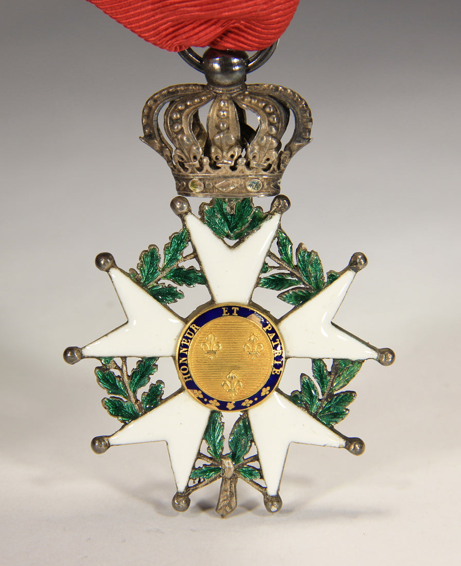 France 1816 Ordre De La Légion D'Honneur Chevalier Seconde Restauration Silver Gold L020492