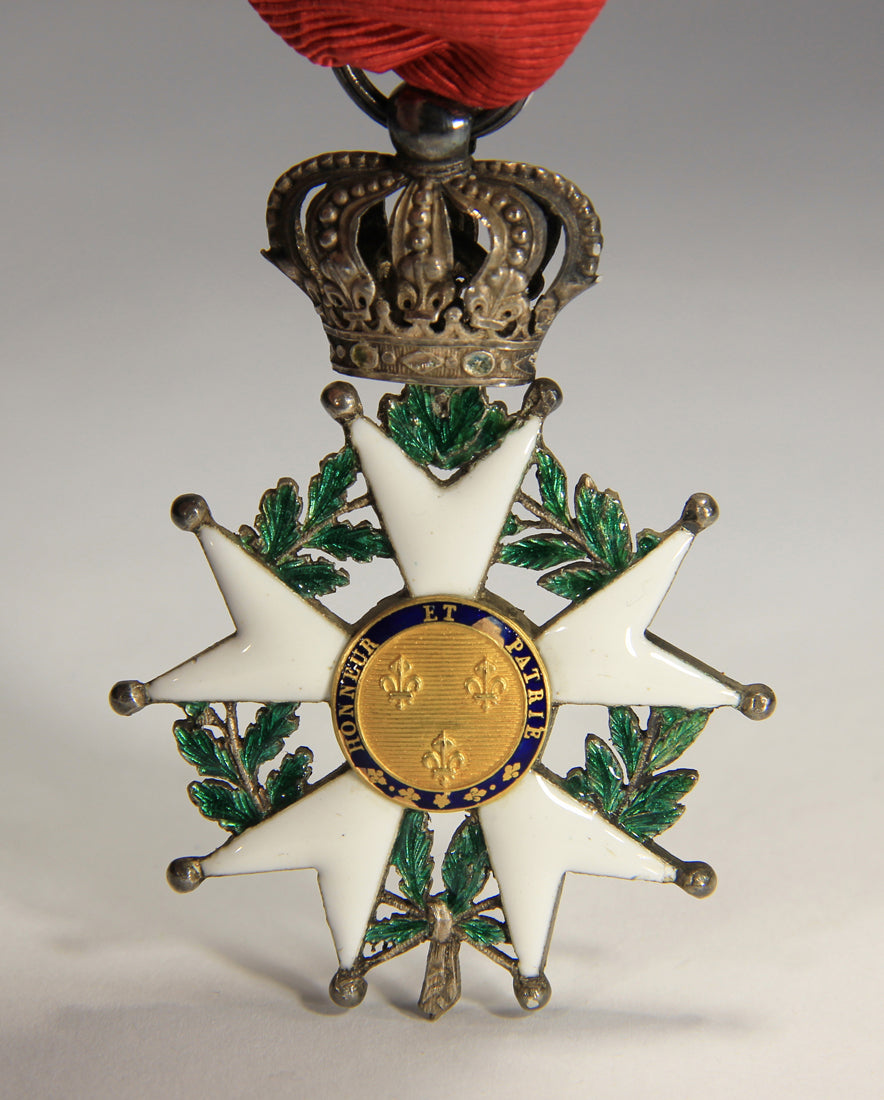 France 1816 Ordre De La Légion D'Honneur Chevalier Seconde Restauration Silver Gold L020492