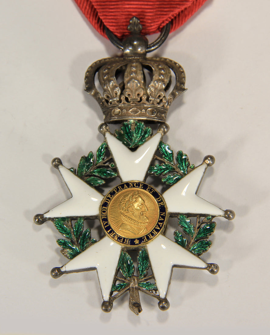 France 1816 Ordre De La Légion D'Honneur Chevalier Seconde Restauration Silver Gold L020492