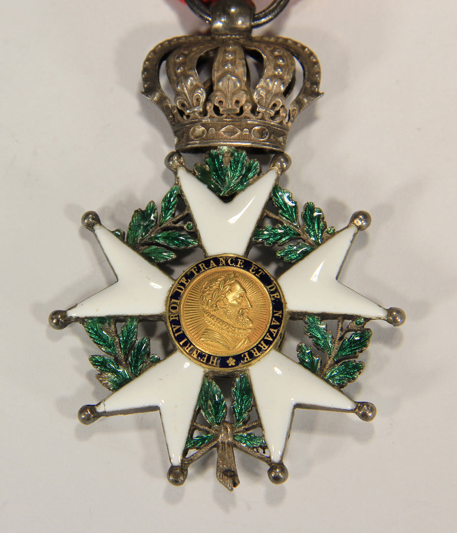 France 1816 Ordre De La Légion D'Honneur Chevalier Seconde Restauration Silver Gold L020492