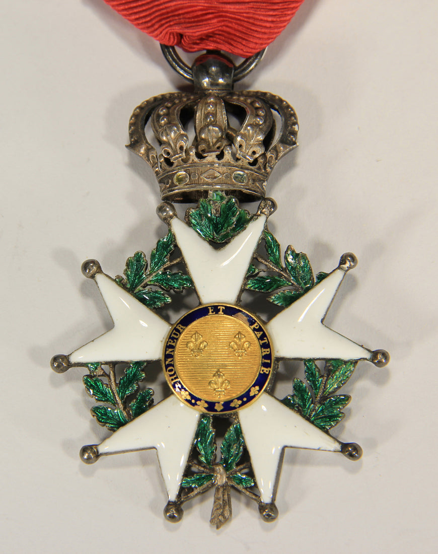 France 1816 Ordre De La Légion D'Honneur Chevalier Seconde Restauration Silver Gold L020492