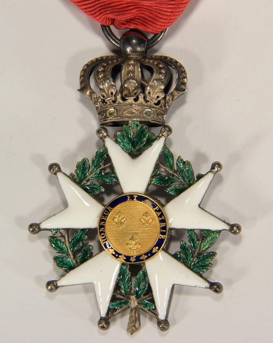 France 1816 Ordre De La Légion D'Honneur Chevalier Seconde Restauration Silver Gold L020492
