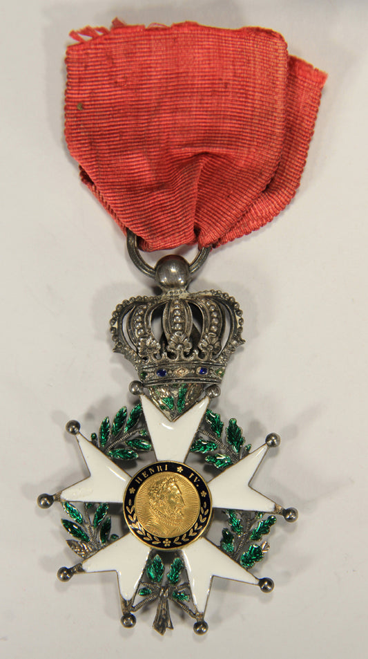 France 1830 Ordre De La Légion D'Honneur Chevalier Monarchie De Juillet Silver Gold L020493