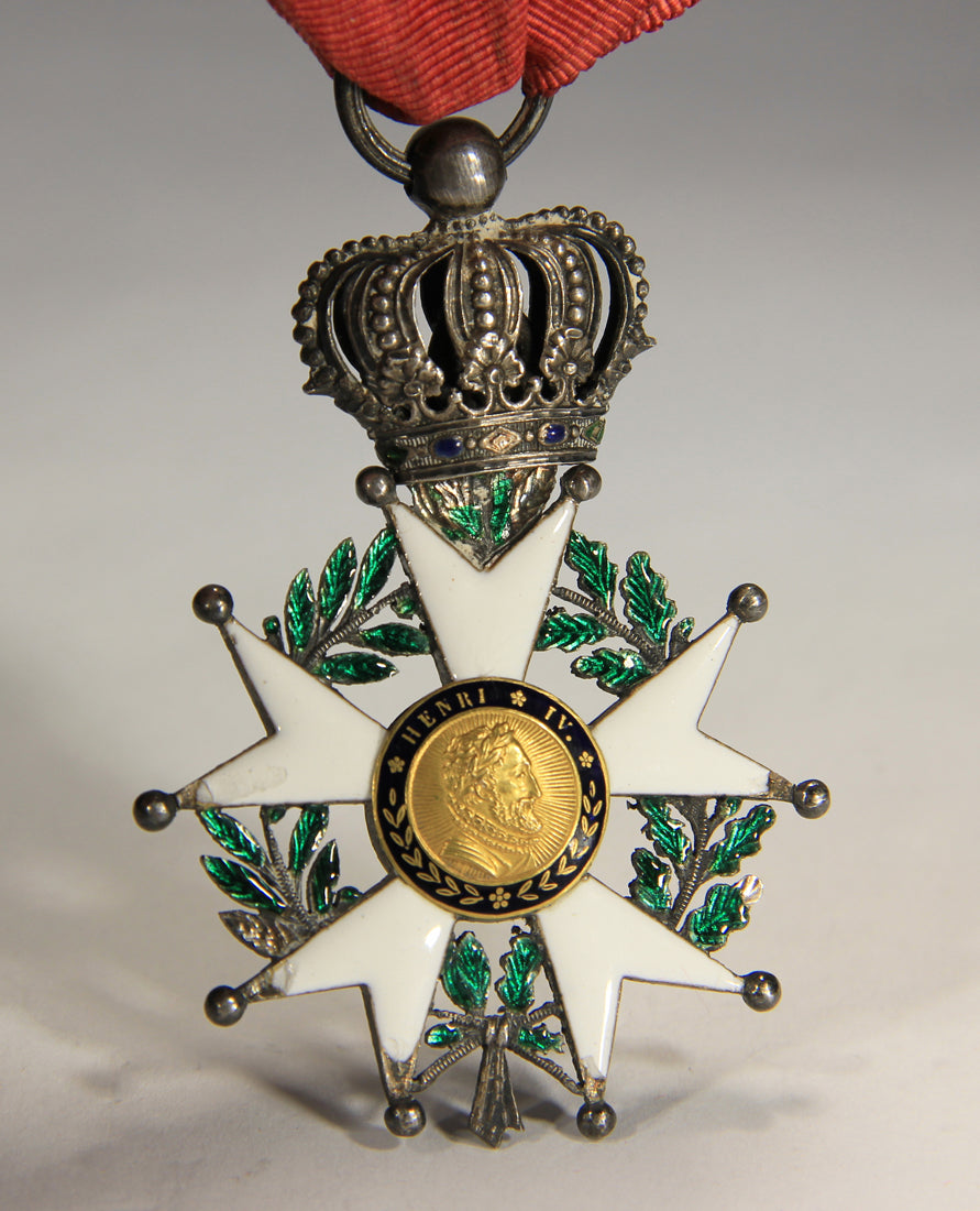 France 1830 Ordre De La Légion D'Honneur Chevalier Monarchie De Juillet Silver Gold L020493