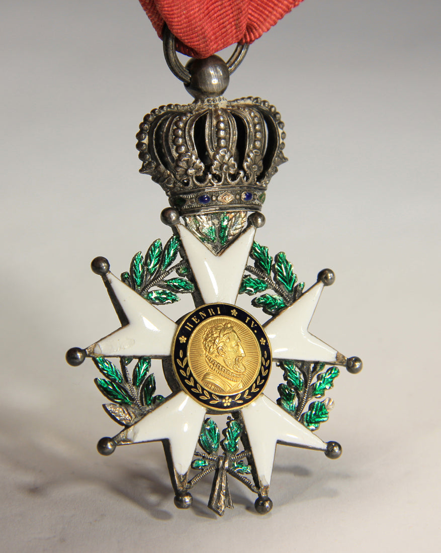 France 1830 Ordre De La Légion D'Honneur Chevalier Monarchie De Juillet Silver Gold L020493