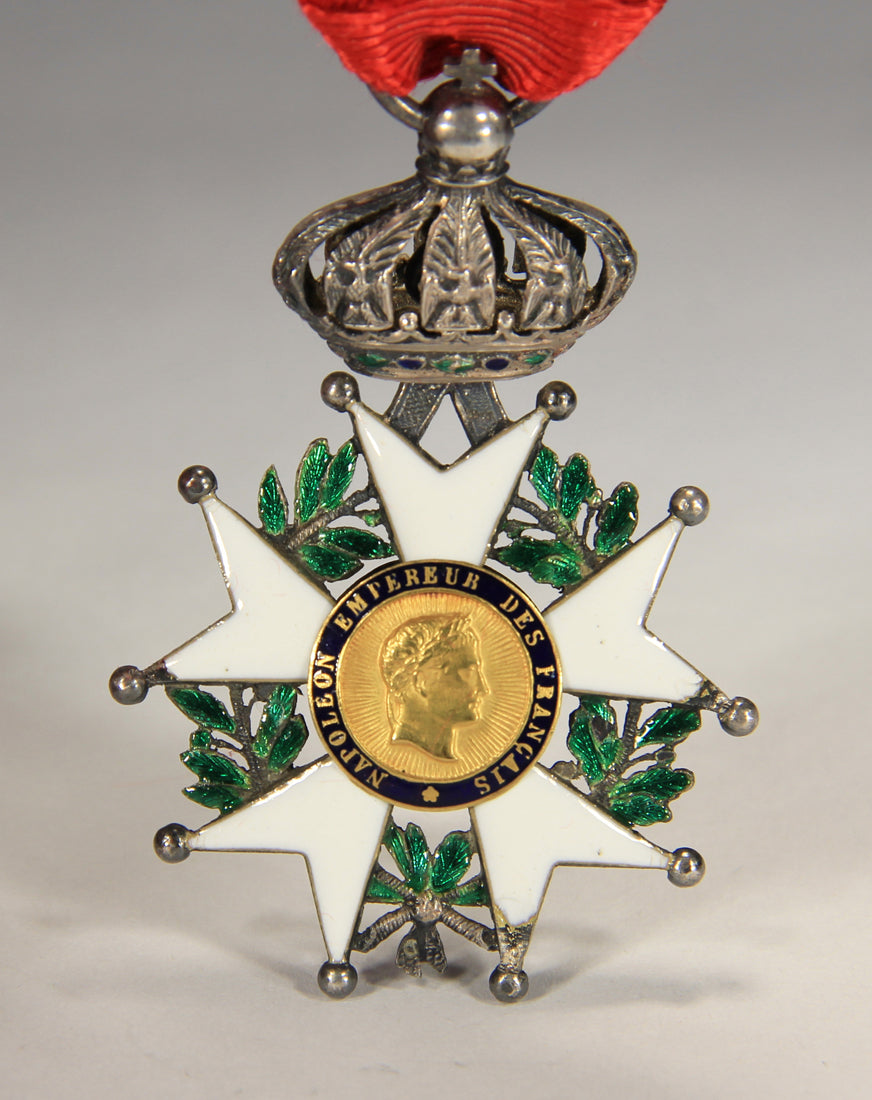 France 1852 Ordre De La Légion D'Honneur Chevalier Second Empire Silver Gold L020494