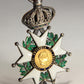France 1852 Ordre De La Légion D'Honneur Chevalier Second Empire Silver Gold L020494
