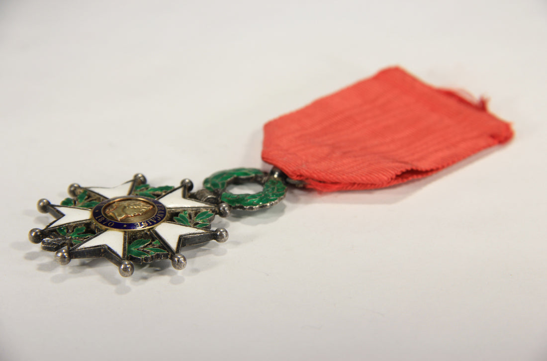 France 1870 Ordre De La Légion D'Honneur Chevalier 3e République Silver Gold L020495