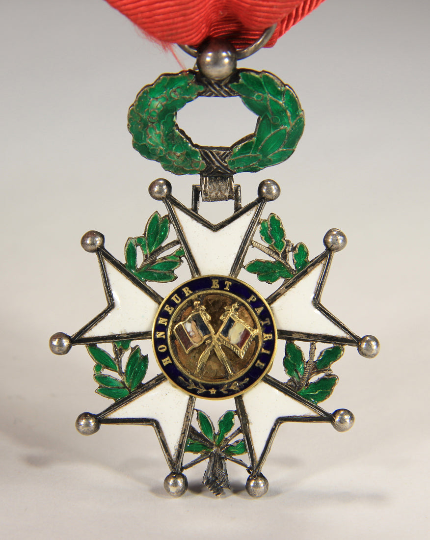 France 1870 Ordre De La Légion D'Honneur Chevalier 3e République Silver Gold L020495