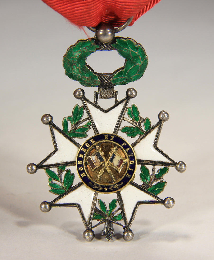 France 1870 Ordre De La Légion D'Honneur Chevalier 3e République Silver Gold L020495