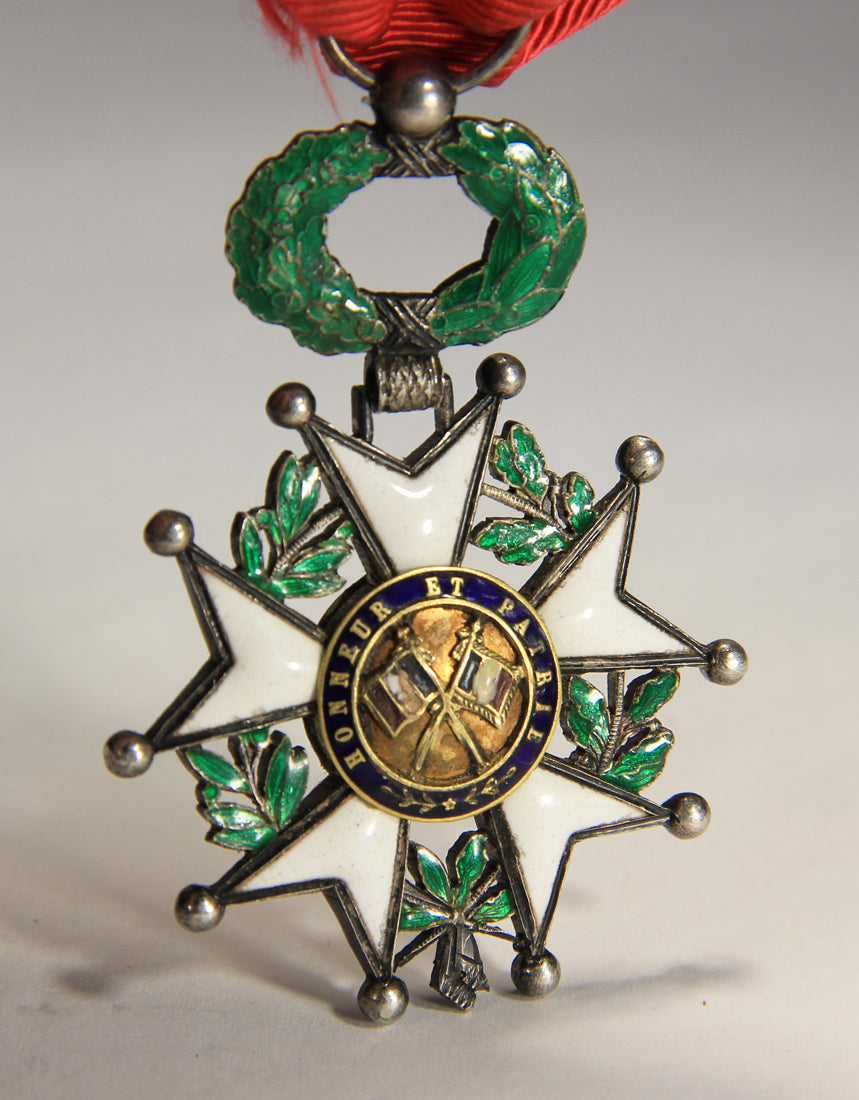 France 1870 Ordre De La Légion D'Honneur Chevalier 3e République Silver Gold L020495