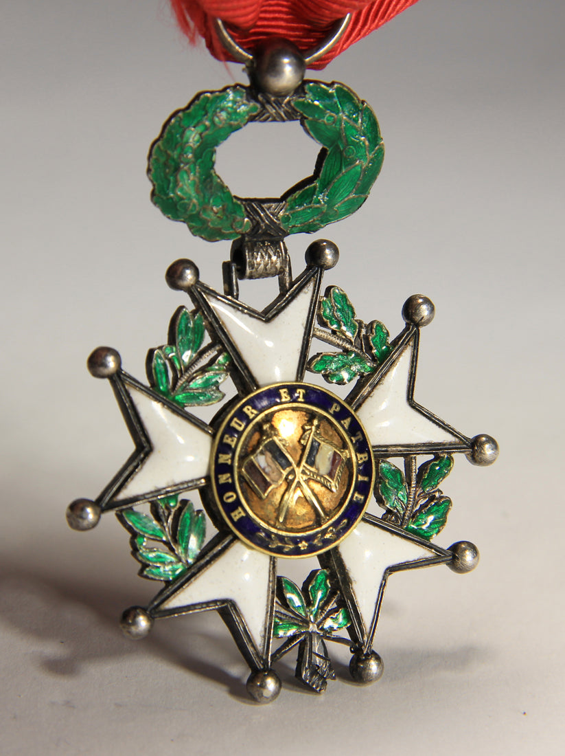 France 1870 Ordre De La Légion D'Honneur Chevalier 3e République Silver Gold L020495