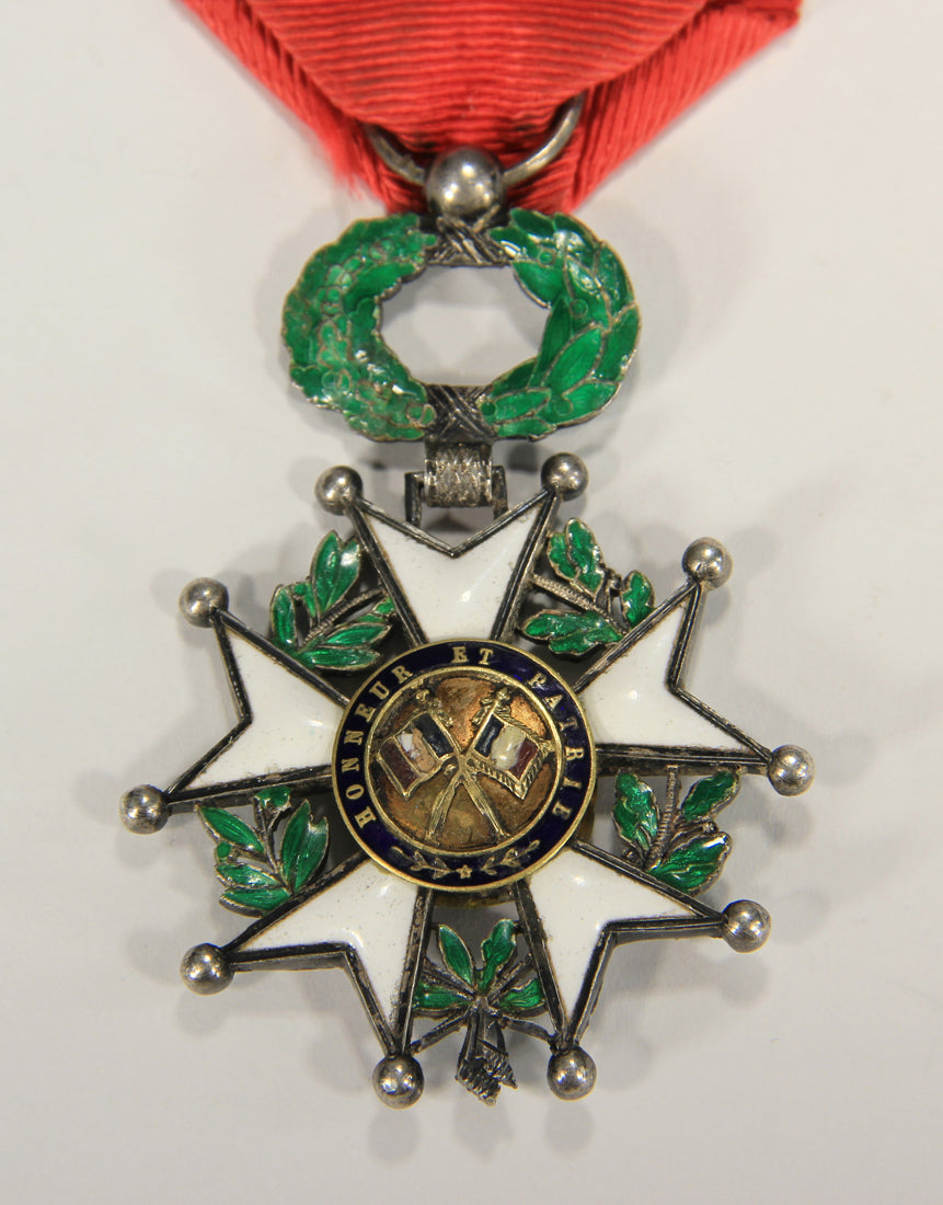 France 1870 Ordre De La Légion D'Honneur Chevalier 3e République Silver Gold L020495