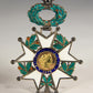 France 1870 Ordre De La Légion D'Honneur Chevalier 3e République Emerald Silver Gold L020496