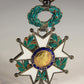 France 1870 Ordre De La Légion D'Honneur Chevalier 3e République Emerald Silver Gold L020496