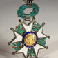 France 1870 Ordre De La Légion D'Honneur Chevalier 3e République Emerald Silver Gold L020496
