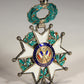 France 1870 Ordre De La Légion D'Honneur Chevalier 3e République Emerald Silver Gold L020496