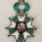 France 1870 Ordre De La Légion D'Honneur Chevalier 3e République Emerald Silver Gold L020496