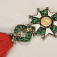 France 1870 Légion D'Honneur Chevalier 3e République RARE Luxury Diamonds Silver Gold L020497