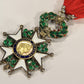 France 1870 Légion D'Honneur Chevalier 3e République RARE Luxury Diamonds Silver Gold L020497