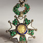 France 1870 Légion D'Honneur Chevalier 3e République RARE Luxury Diamonds Silver Gold L020497