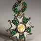 France 1870 Légion D'Honneur Chevalier 3e République RARE Luxury Diamonds Silver Gold L020497