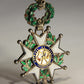 France 1870 Légion D'Honneur Chevalier 3e République RARE Luxury Diamonds Silver Gold L020497