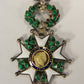France 1870 Légion D'Honneur Chevalier 3e République RARE Luxury Diamonds Silver Gold L020497