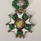 France 1870 Légion D'Honneur Chevalier 3e République RARE Luxury Diamonds Silver Gold L020497
