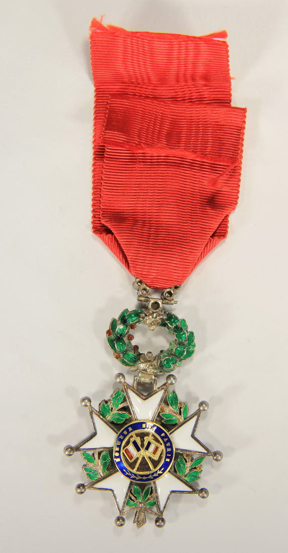 France 1870 Légion D'Honneur Chevalier 3e République RARE Luxury Diamonds Silver Gold L020497