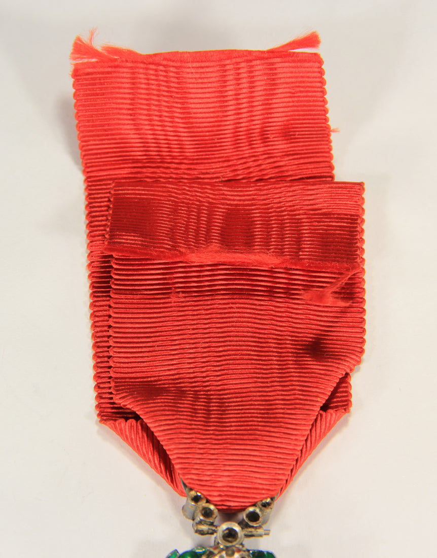 France 1870 Légion D'Honneur Chevalier 3e République RARE Luxury Diamonds Silver Gold L020497