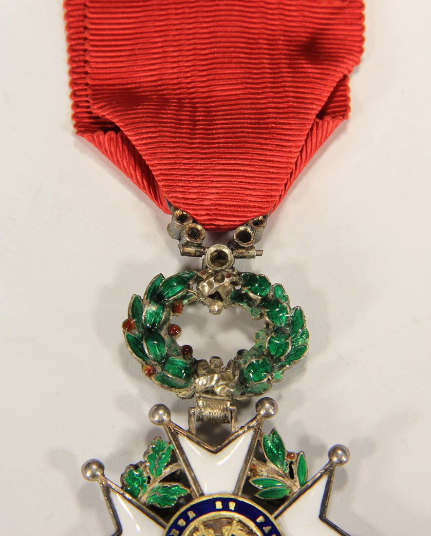 France 1870 Légion D'Honneur Chevalier 3e République RARE Luxury Diamonds Silver Gold L020497