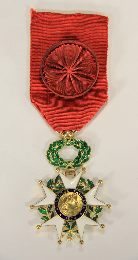 France 1870 Ordre De La Légion D'Honneur Officer 3e République .750 Gold 18K L020498