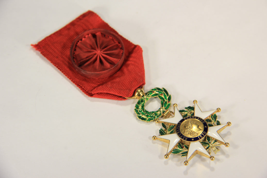 France 1870 Ordre De La Légion D'Honneur Officer 3e République .750 Gold 18K L020498