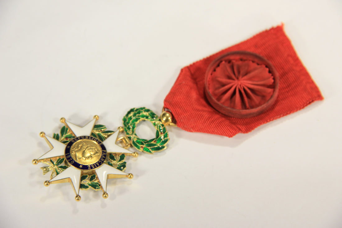 France 1870 Ordre De La Légion D'Honneur Officer 3e République .750 Gold 18K L020498