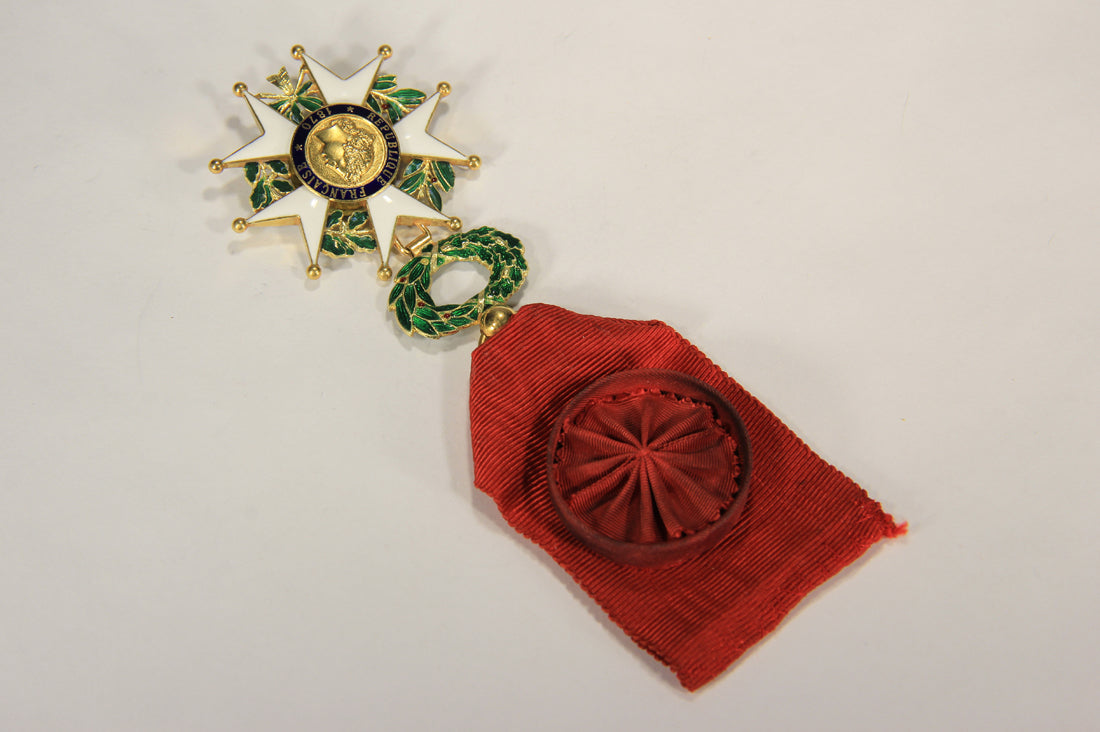 France 1870 Ordre De La Légion D'Honneur Officer 3e République .750 Gold 18K L020498