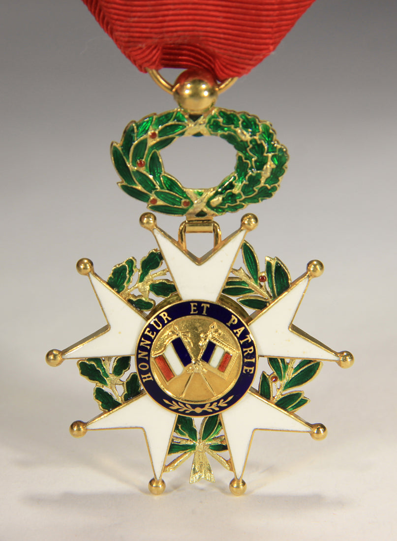 France 1870 Ordre De La Légion D'Honneur Officer 3e République .750 Gold 18K L020498