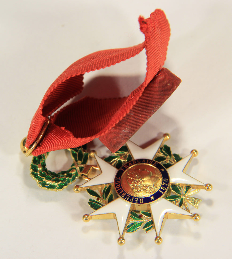 France 1870 Ordre De La Légion D'Honneur Officer 3e République .750 Gold 18K L020498