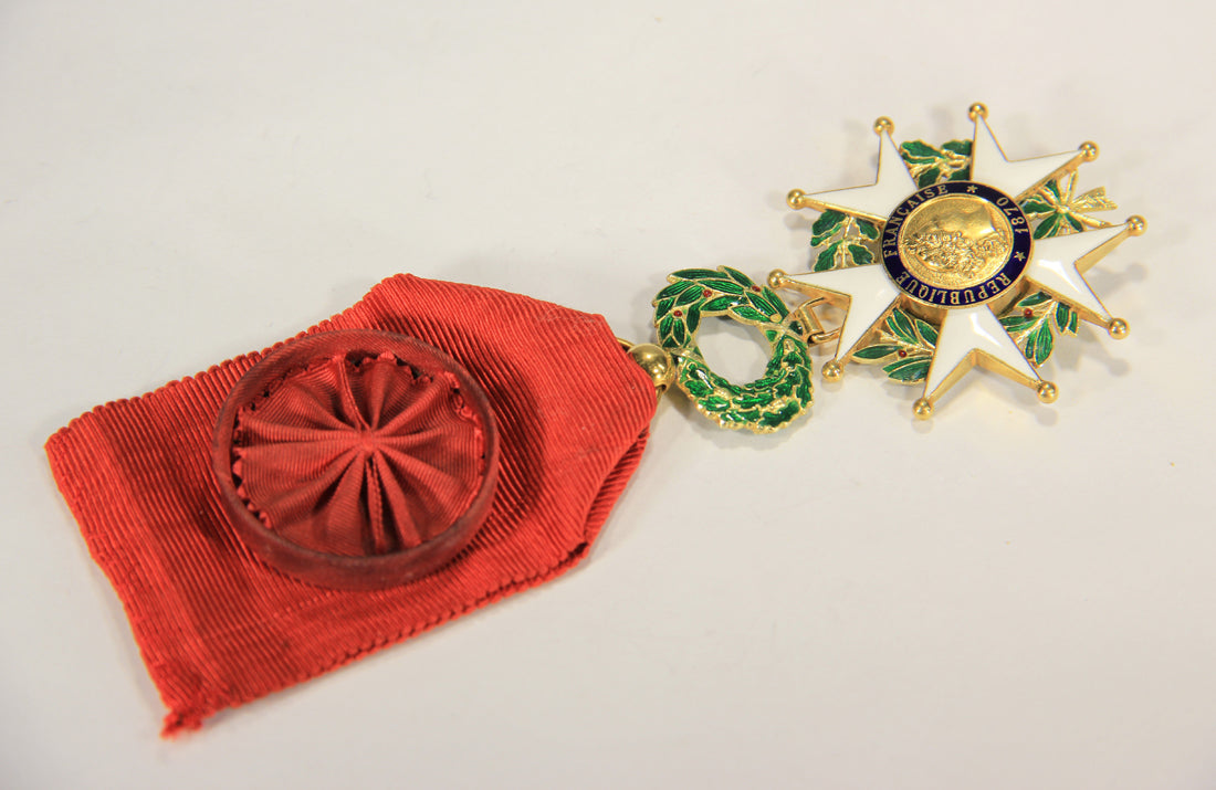 France 1870 Ordre De La Légion D'Honneur Officer 3e République .750 Gold 18K L020498