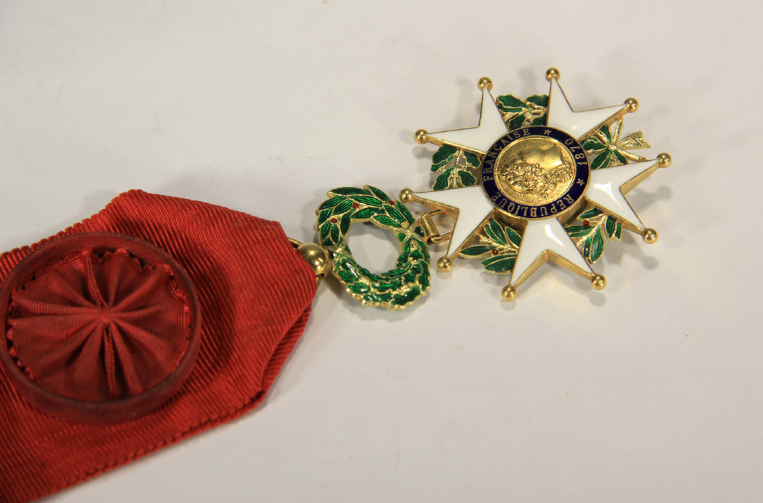 France 1870 Ordre De La Légion D'Honneur Officer 3e République .750 Gold 18K L020498