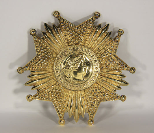 France 1946 Ordre De La Légion D'Honneur Plaque Grand Croix - Silver Vermeil L020499