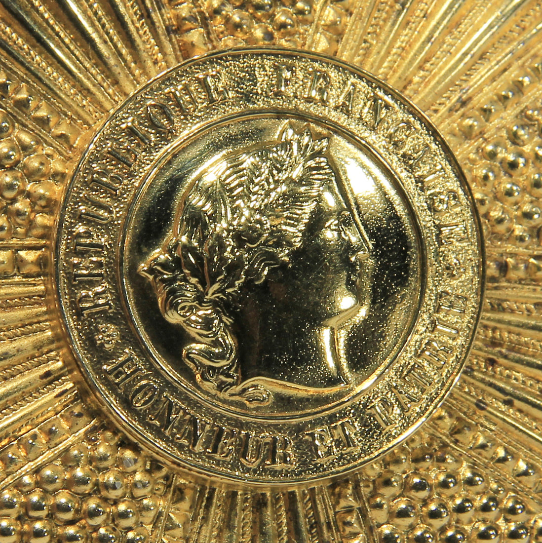 France 1946 Ordre De La Légion D'Honneur Plaque Grand Croix - Silver Vermeil L020499